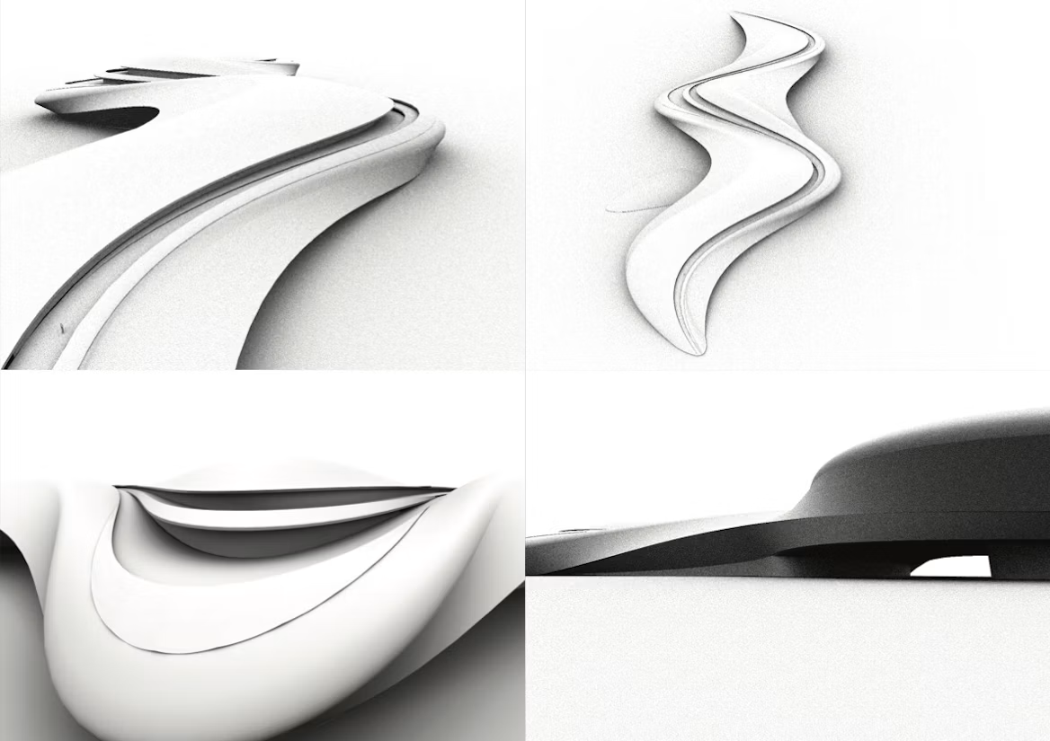 Ken Chan’s concept form studies